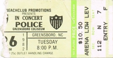 Section 112 at Greensboro Coliseum 