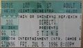 1996 07 05 Sting ticket Jay Matsueda.jpg