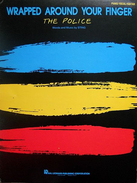 File:Wrapped Around Your Finger songsheet.jpg