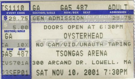 2001 11 10 ticket Brian A Miller.jpg