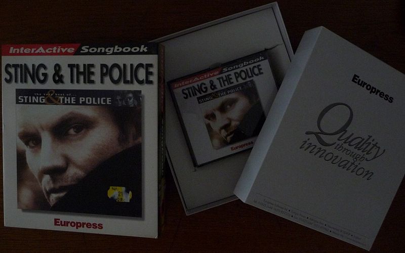 File:Sting And The Police songbook.jpg