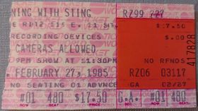 1985 02 27 ticket Jean Narancic Seewald.jpg
