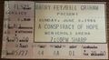 1986 06 08 ticket Rob Hodge.jpg