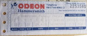 1991 04 24 ticket Will Kelly.jpg