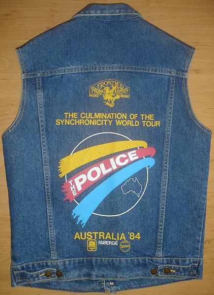 File:1984 Synchronicity jeans jacket back.jpg