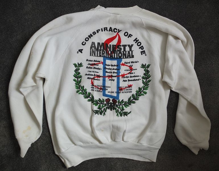 File:1986 Conspiracy Of Hope Tour sweater back.jpg