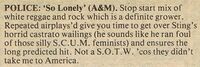 1978 12 02 Sounds So Lonely review.jpg