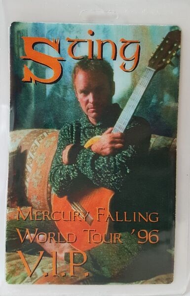File:1996 Sting guitar VIP pass Christophe Laversanne.jpg