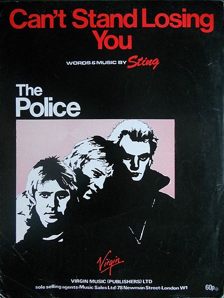 File:Cant Stand Losing You songsheet.jpg