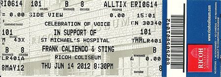 2012 06 14 Sting ticket Chris Orange.jpg