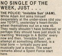 1981 09 19 Record Mirror Sunie Invisible Sun review.jpg