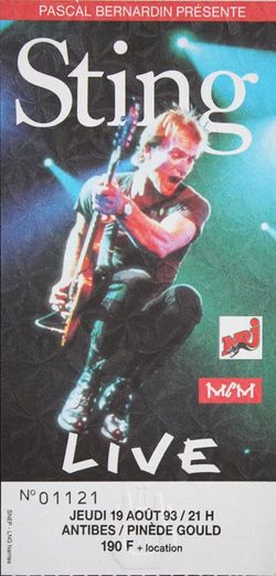 1993 08 19 ticket Christophe Laversanne.jpg