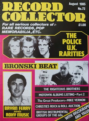 1985 08 Record Collector cover.jpg