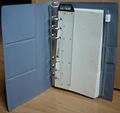 1987 The Police Box filofax inside.jpg