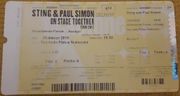 2015 03 30 Sting Paul Simon ticket Cristina Provenzano.jpg