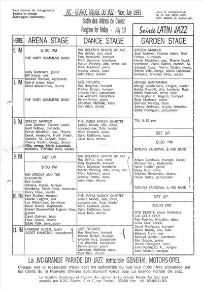 1991 07 19 program sheet Klaus Pehl.jpg