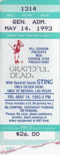 1993 05 14 ticket Michael Milo Campo.jpg
