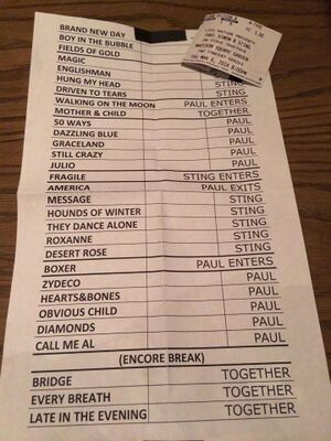 2014 03 06 setlist ticket Heather Johnson Halavais.jpg