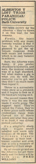 1978 12 16 Record Mirror Bath review.png