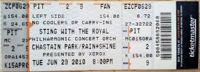 2010 06 29 Sting ticket 1 Samantha Vivian C.jpg