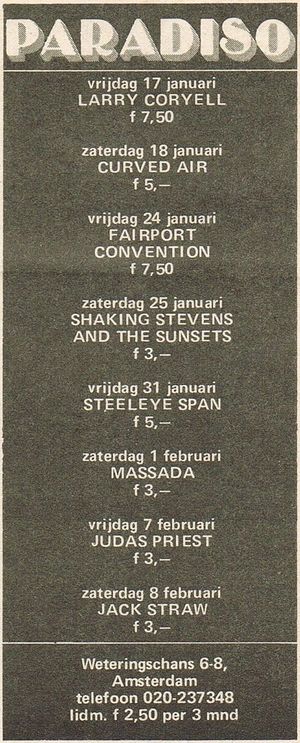 1975 01 18 ad Curved Air Paradiso.jpg