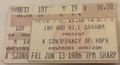 1986 06 13 ticket Nikki Brillhart Kuebler.jpg