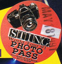 1991 05 18 Sting photo pass Thomas Zeidler.jpg