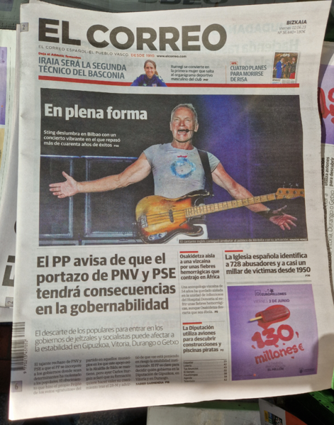 File:2023 06 02 El Correo cover Miquel Martinez.png