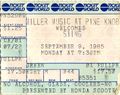 1985 09 09 Sting ticket Bob Laperriere.jpg