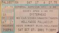 2001 10 27 ticket Jay Matsueda.jpg